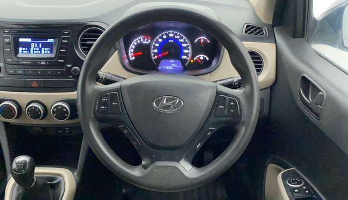 2019 Hyundai Grand i10 MAGNA 1.2 KAPPA VTVT, Petrol, Manual, 41,923 km, Steering Wheel Close Up