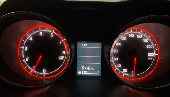 2021 Maruti Swift VXI, Petrol, Manual, 61,151 km, Odometer Image