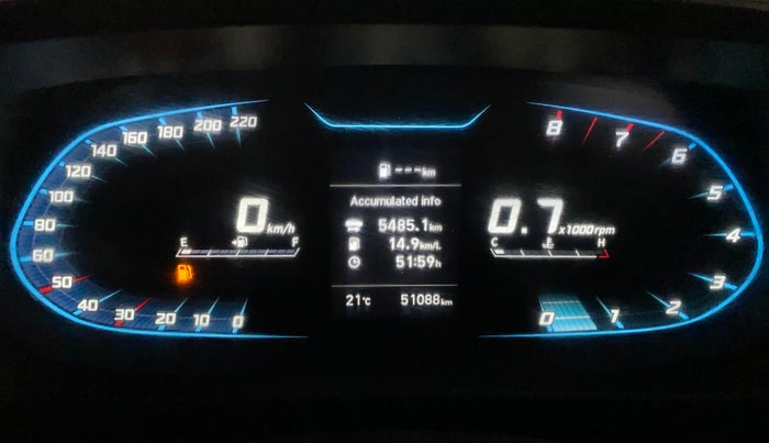 2023 Hyundai NEW I20 SPORTZ 1.2 MT, Petrol, Manual, 51,087 km, Odometer Image