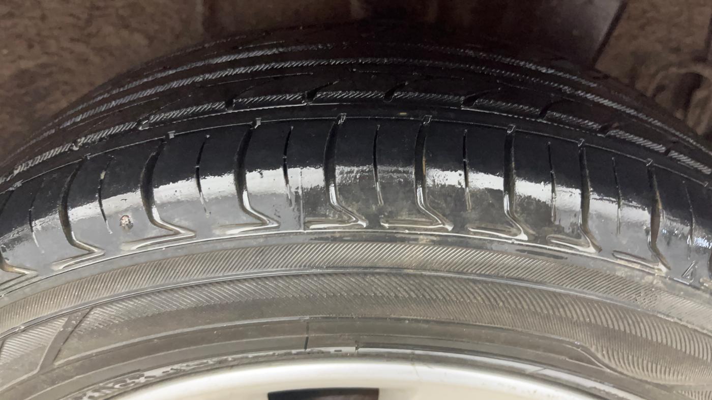 2014 Hyundai Xcent S (O) 1.2, Petrol, Manual, 71,613 km, Left Rear Tyre Tread