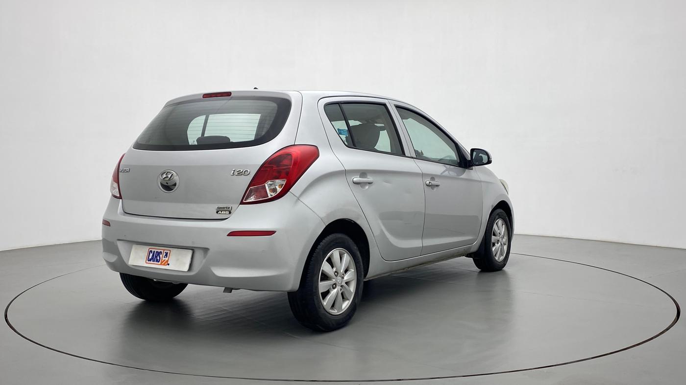 2012 Hyundai i20 SPORTZ 1.2, Petrol, Manual, 76,643 km, Right Back Diagonal