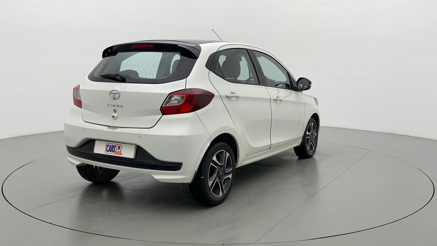 2020 Tata Tiago XZA+ 1.2 RTN, Petrol, Automatic, 32,595 km, Right Back Diagonal