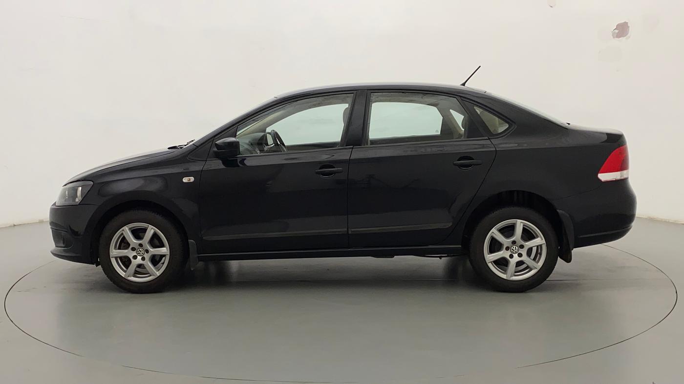 2014 Volkswagen Vento HIGHLINE PETROL AT, Petrol, Automatic, 61,888 km, Left Side