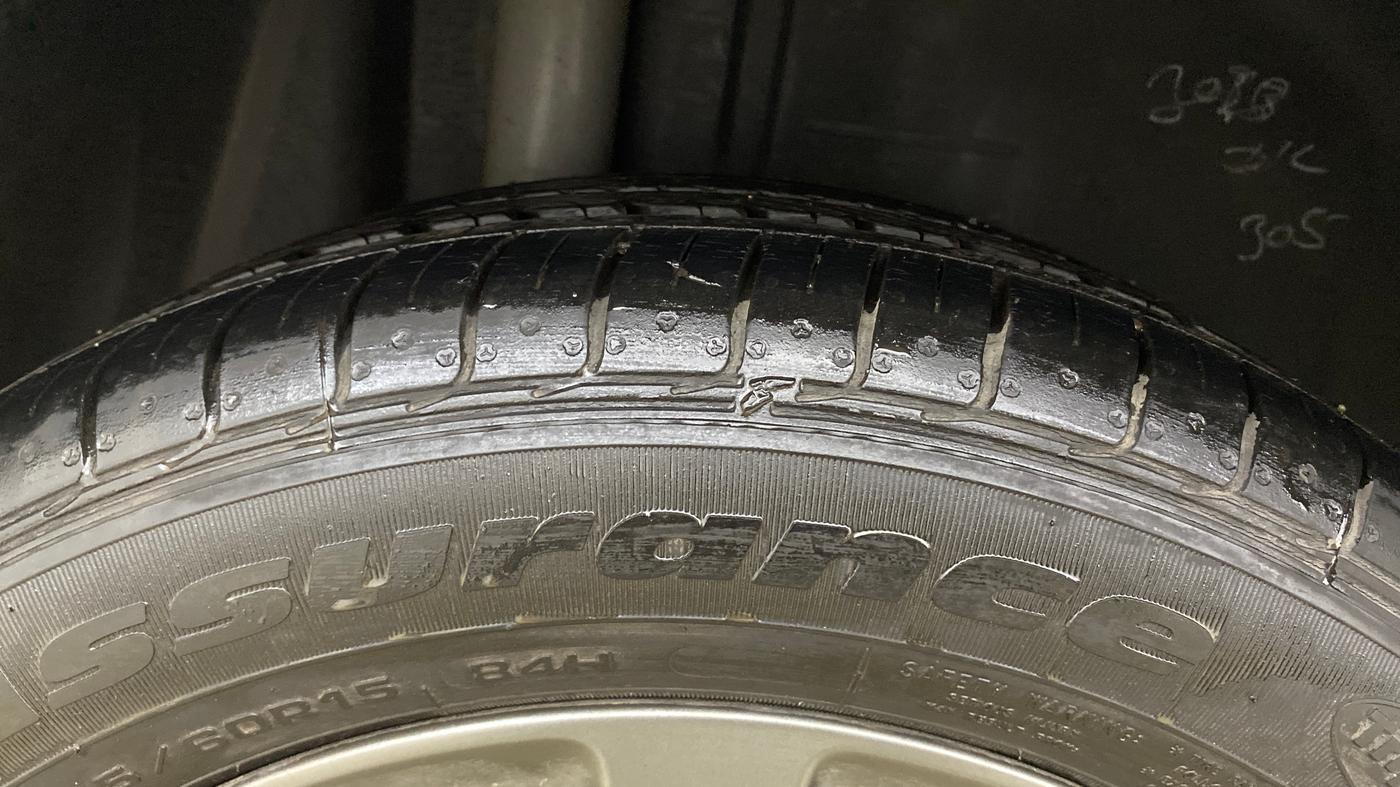 2020 Ford FREESTYLE TITANIUM PLUS 1.2 PETROL, Petrol, Manual, 5,575 km, Right Rear Tyre Tread