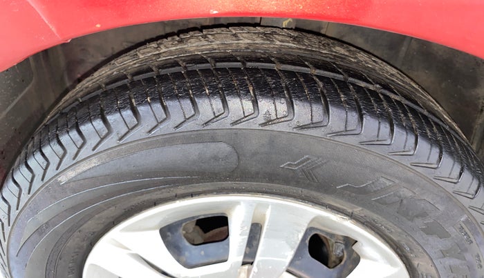 2018 Datsun Redi Go S 1.0 AMT, Petrol, Automatic, 26,730 km, Left Front Tyre Tread