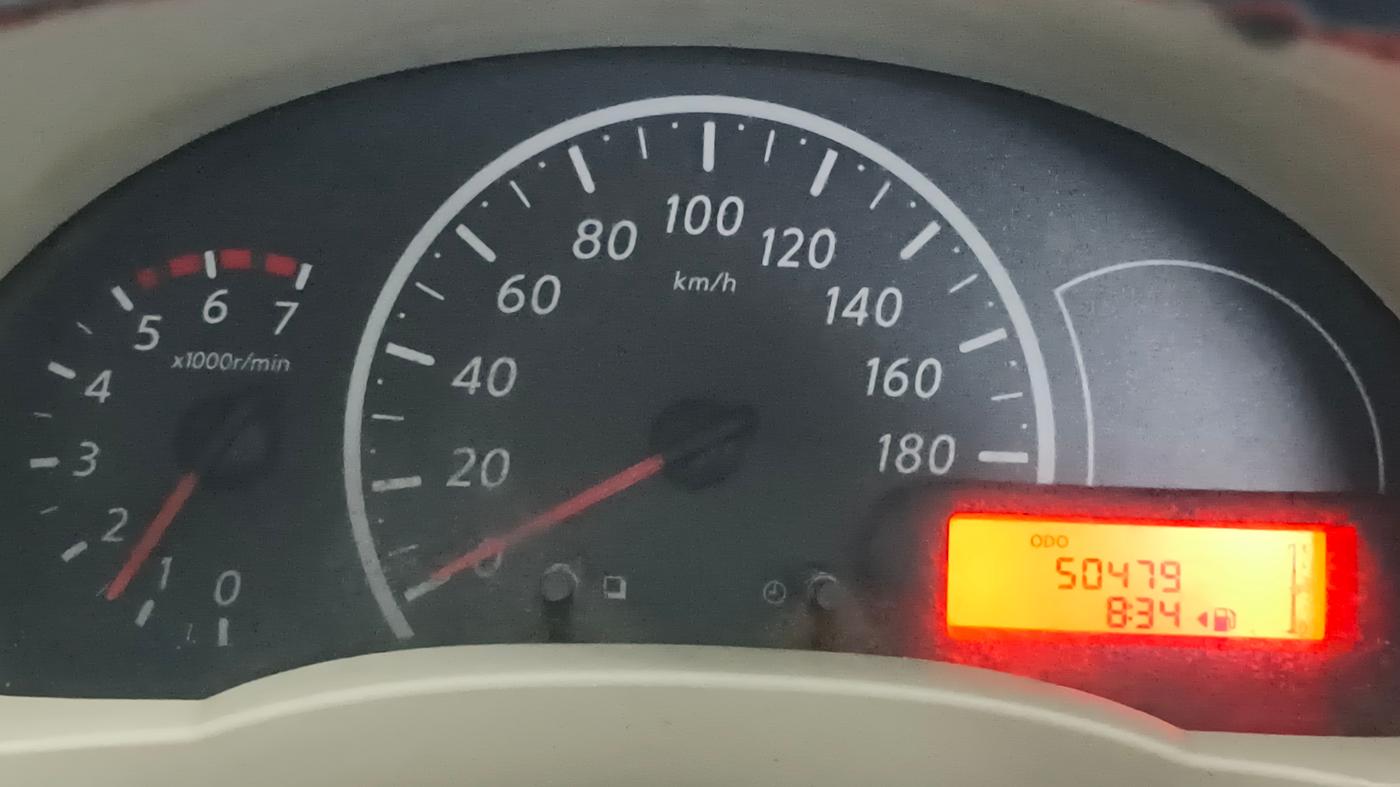 2013 Nissan Micra XV PETROL, Petrol, Manual, 50,468 km, Odometer Image