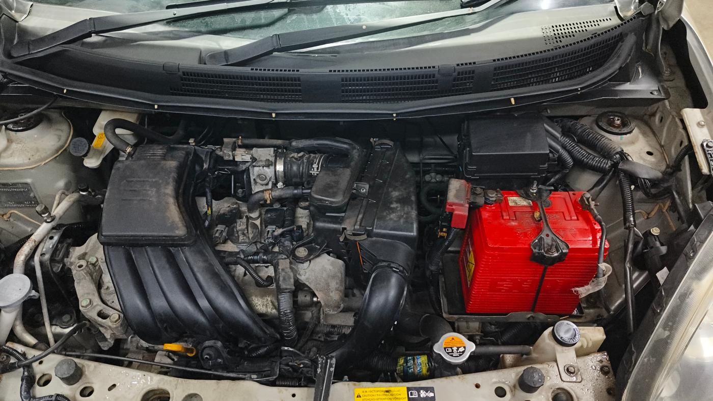 2013 Nissan Micra XV PETROL, Petrol, Manual, 50,468 km, Engine View - Left