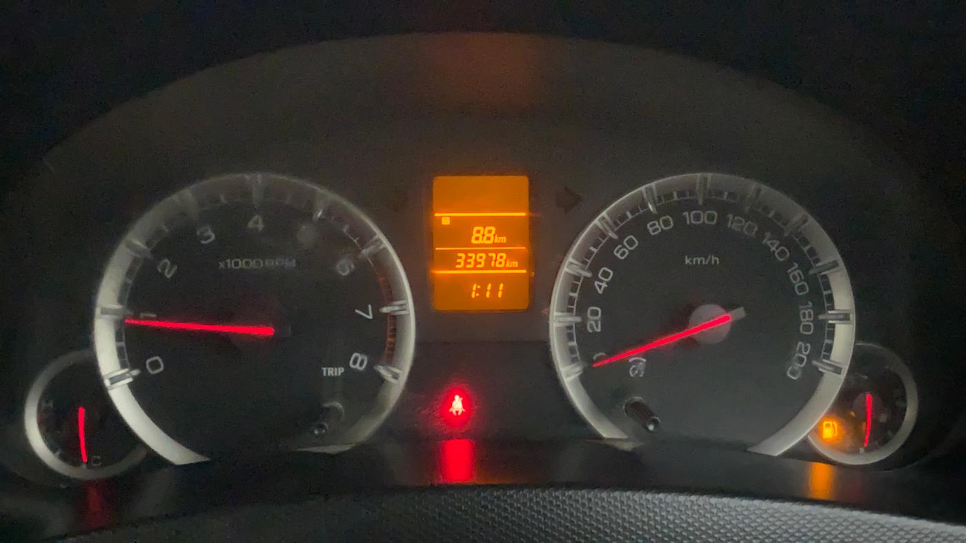 2012 Maruti Swift VXI, Petrol, Manual, 34,096 km, Odometer Image