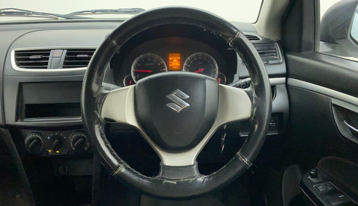 2012 Maruti Swift VXI, Petrol, Manual, 34,096 km, Steering Wheel Close Up