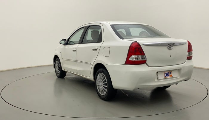 2013 Toyota Etios G, Petrol, Manual, 86,992 km, Left Back Diagonal
