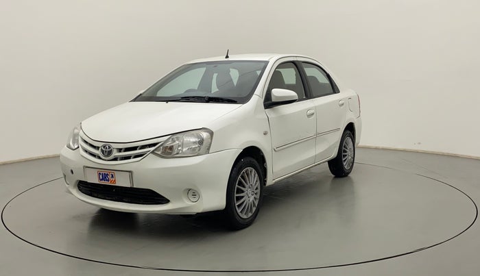 2013 Toyota Etios G, Petrol, Manual, 86,992 km, Left Front Diagonal