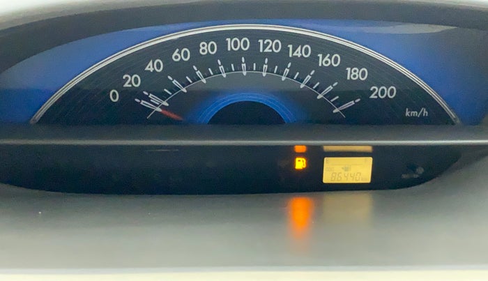2013 Toyota Etios G, Petrol, Manual, 86,992 km, Odometer Image