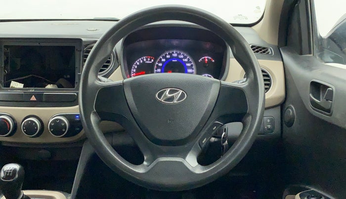 2016 Hyundai Grand i10 MAGNA 1.2 KAPPA VTVT, CNG, Manual, 29,435 km, Steering Wheel Close Up
