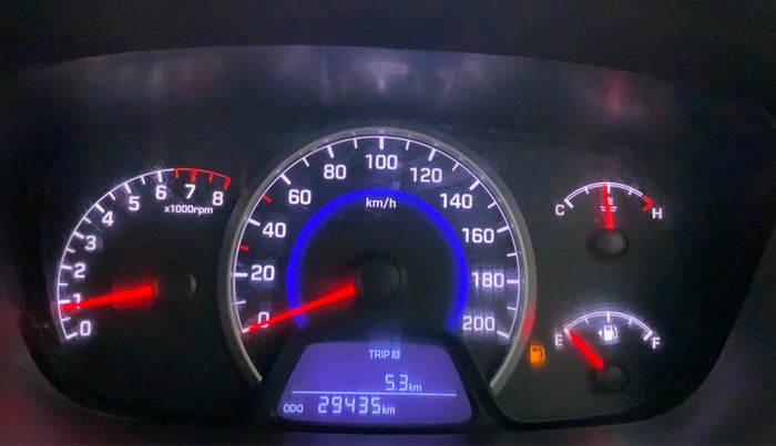 2016 Hyundai Grand i10 MAGNA 1.2 KAPPA VTVT, CNG, Manual, 29,435 km, Odometer Image