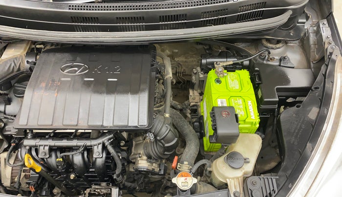 2015 Hyundai Grand i10 ASTA AT 1.2 KAPPA VTVT, Petrol, Automatic, 42,737 km, Engine View - Left