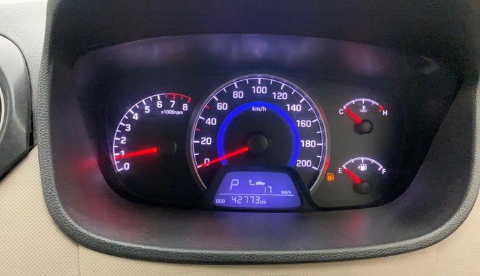 2015 Hyundai Grand i10 ASTA AT 1.2 KAPPA VTVT, Petrol, Automatic, 42,737 km, Odometer Image