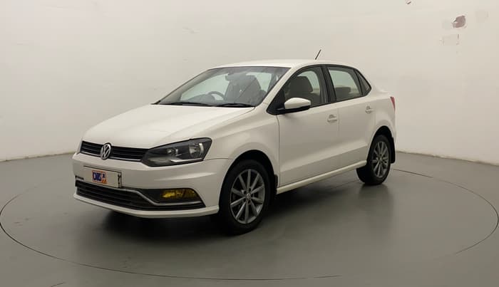2019 Volkswagen Ameo HIGHLINE PLUS 1.5L AT 16 ALLOY, Diesel, Automatic, 63,113 km, Left Front Diagonal