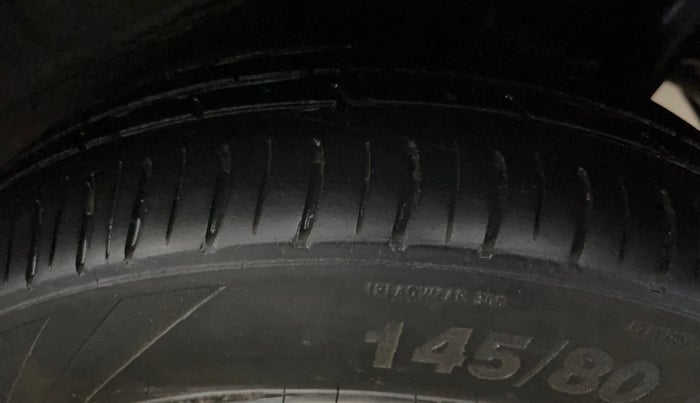 2017 Maruti Wagon R 1.0 LXI, CNG, Manual, 99,236 km, Left Rear Tyre Tread