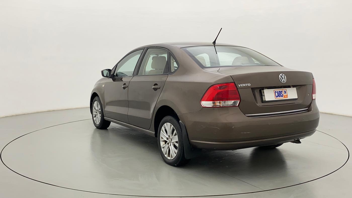 2014 Volkswagen Vento HIGHLINE PETROL, Petrol, Manual, 70,036 km, Left Back Diagonal