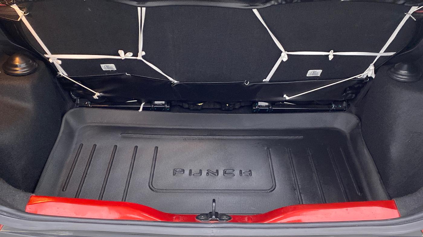 2022 Tata PUNCH CREATIVE AMT 1.2 RTN DUAL TONE, Petrol, Automatic, 3,750 km, Boot Inside