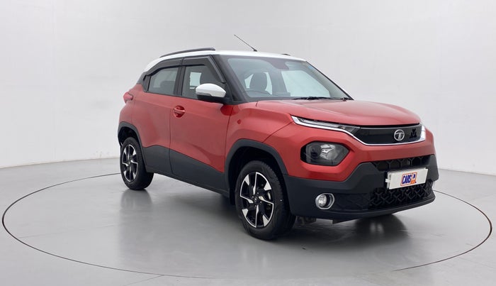 2022 Tata PUNCH CREATIVE AMT 1.2 RTN DUAL TONE, Petrol, Automatic, 3,750 km, Right Front Diagonal