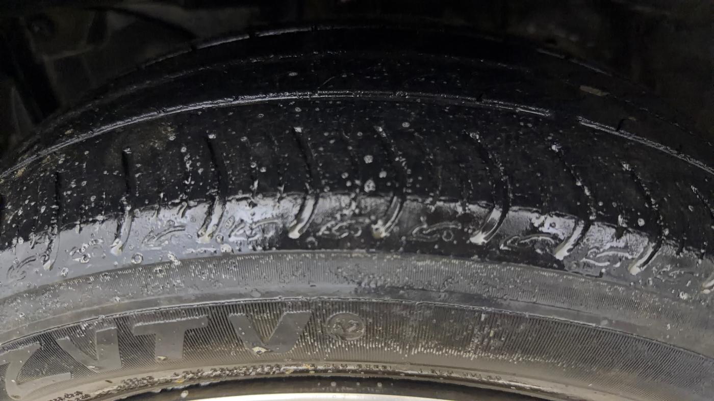 2023 Honda Amaze 1.2L I-VTEC VX, Petrol, Manual, 52,877 km, Left Front Tyre Tread