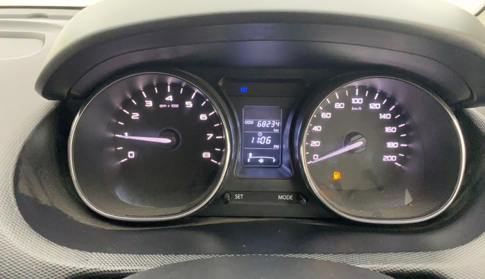 2019 Tata Tiago XZ PETROL, Petrol, Manual, 68,233 km, Odometer Image