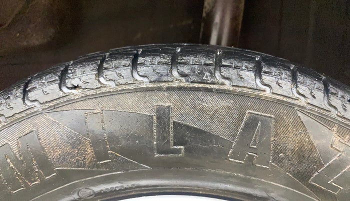 2016 Datsun Redi Go T (O), Petrol, Manual, 69,397 km, Left Rear Tyre Tread