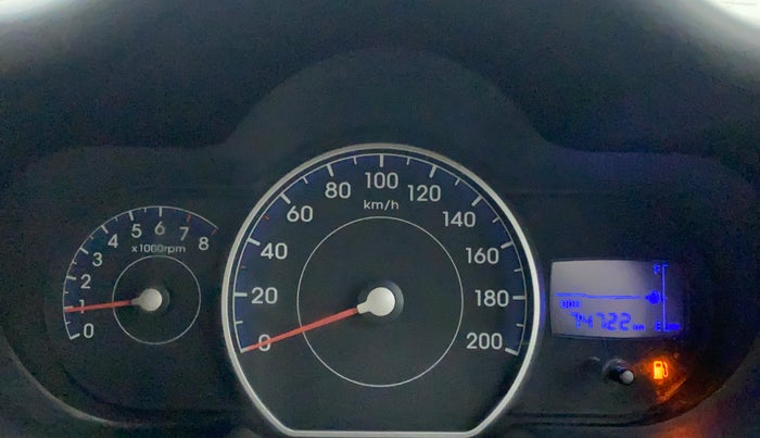 2013 Hyundai i10 MAGNA 1.2, CNG, Manual, 74,994 km, Odometer Image