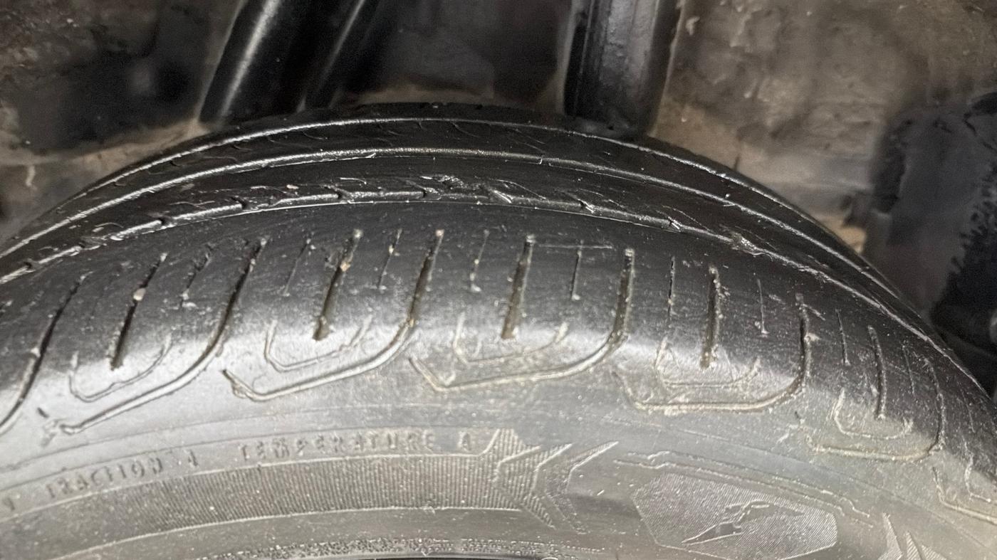 2022 Honda City 1.5L I-VTEC V MT 5TH GEN, Petrol, Manual, 69,545 km, Left Rear Tyre Tread