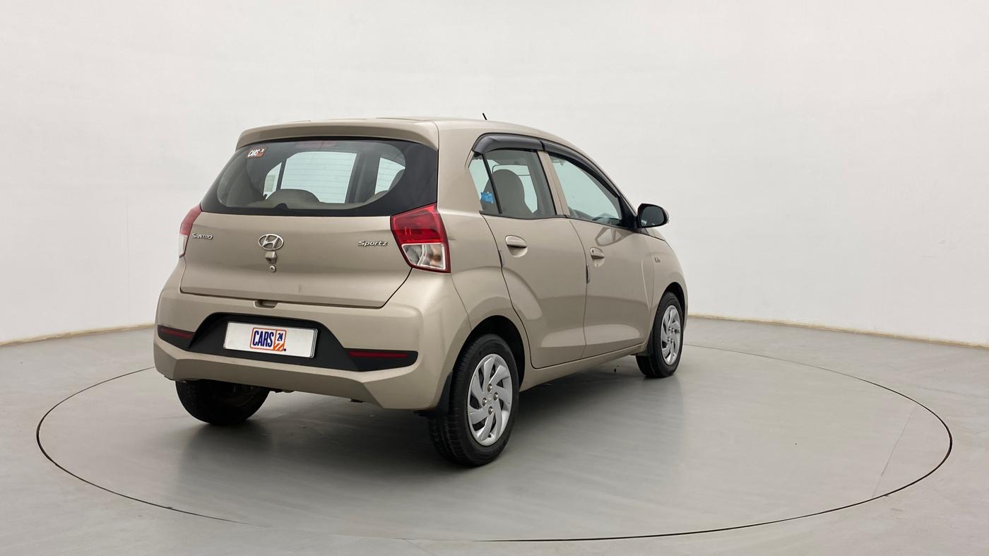 2019 Hyundai NEW SANTRO SPORTZ AMT, Petrol, Automatic, 20,413 km, Right Back Diagonal