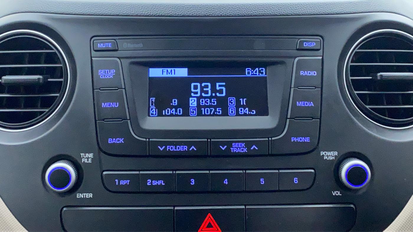 2018 Hyundai Grand i10 MAGNA 1.2 VTVT, Petrol, Manual, 35,038 km, Infotainment System