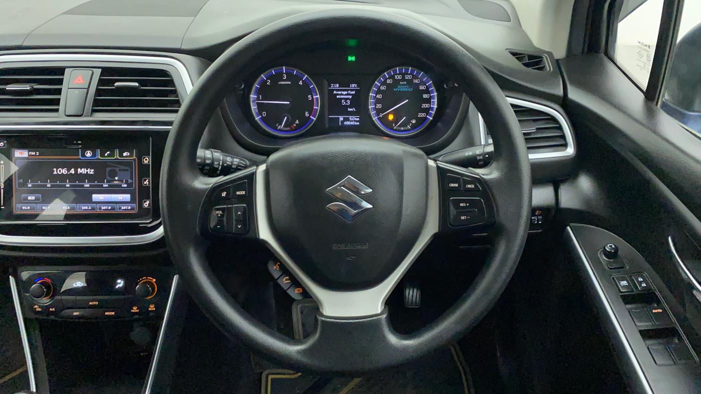 2018 Maruti S Cross ZETA 1.3 SHVS, Diesel, Manual, 49,846 km, Steering Wheel Close Up