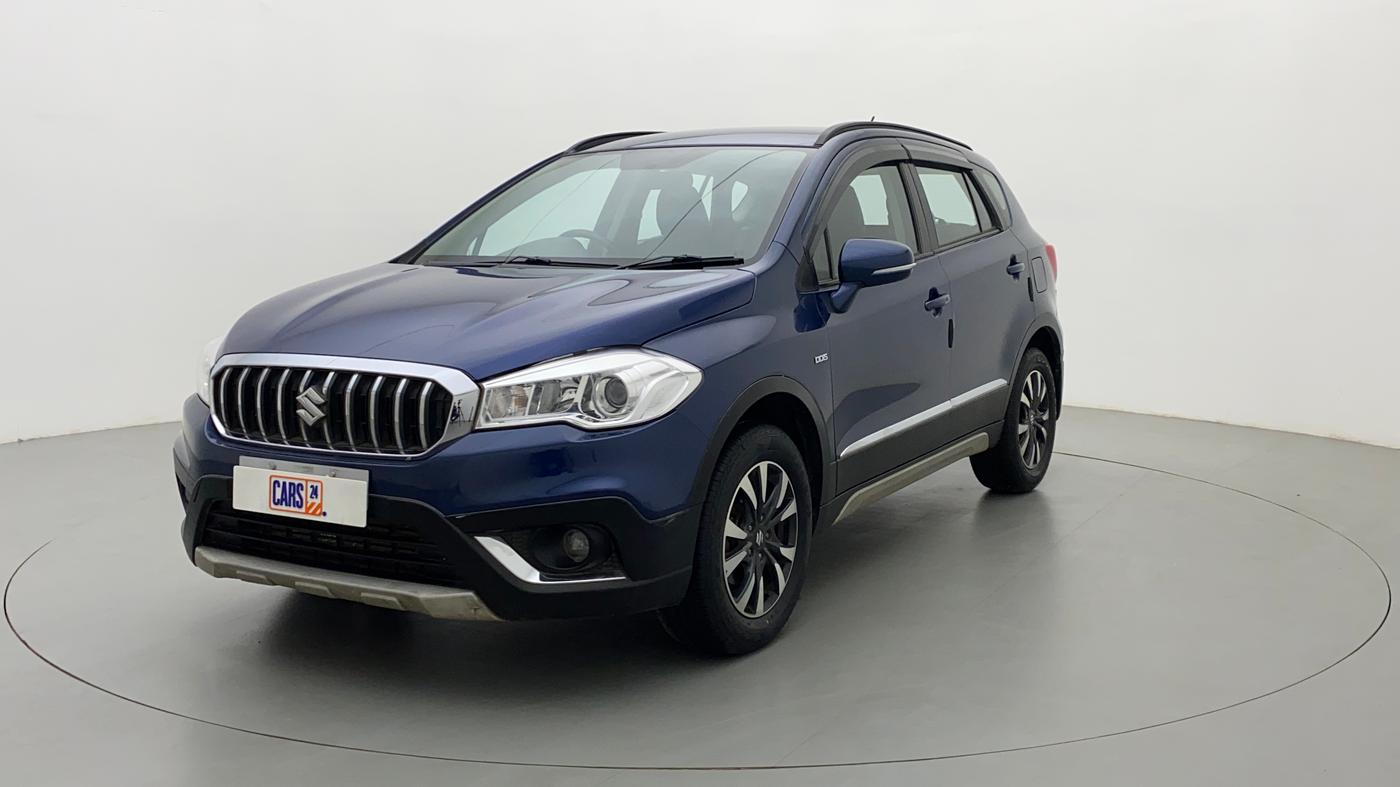 2018 Maruti S Cross ZETA 1.3 SHVS, Diesel, Manual, 49,846 km, Left Front Diagonal