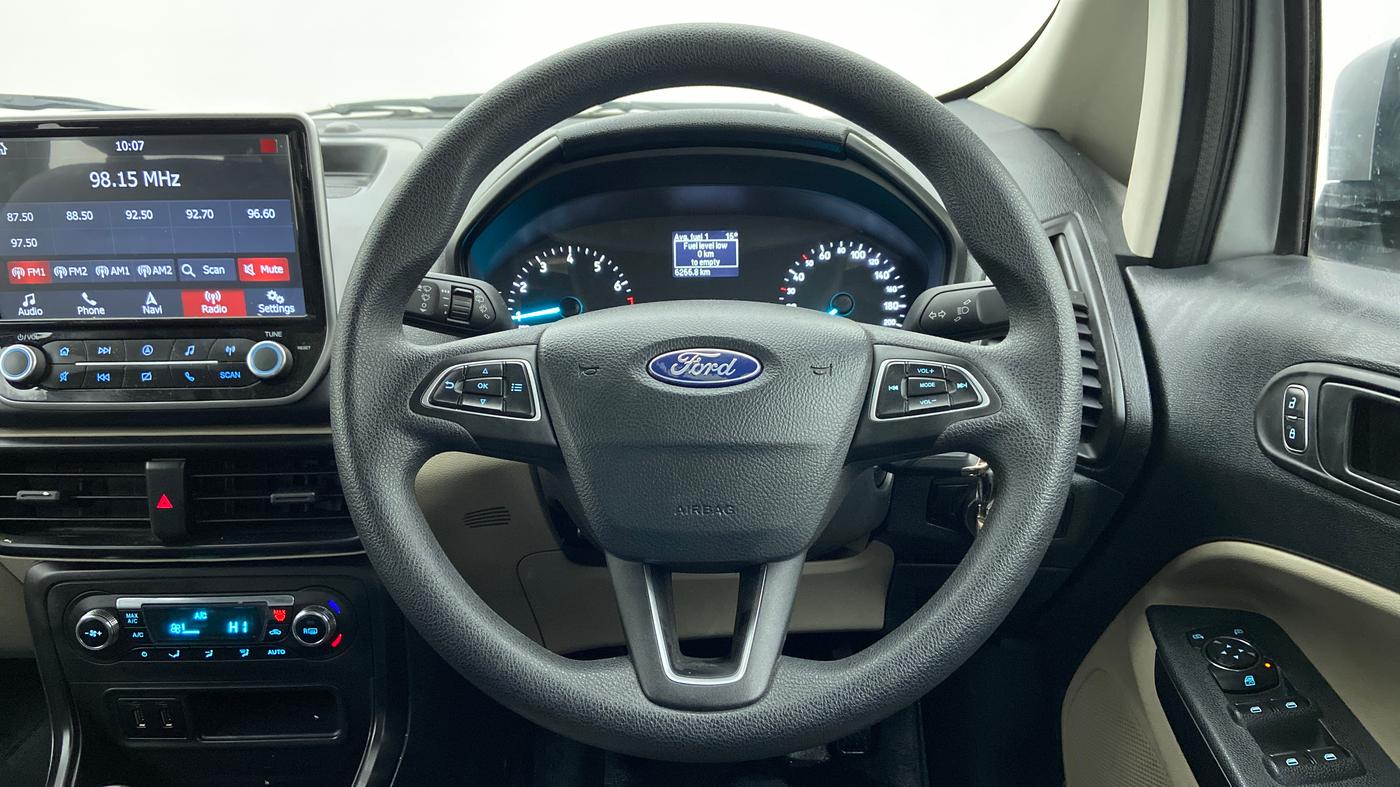2019 Ford Ecosport 1.5 TREND TI VCT, Petrol, Manual, 6,276 km, Steering Wheel Close Up