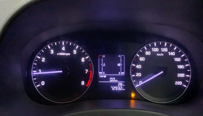 2017 Hyundai Creta SX PLUS 1.6 PETROL, Petrol, Manual, 72,926 km, Odometer Image