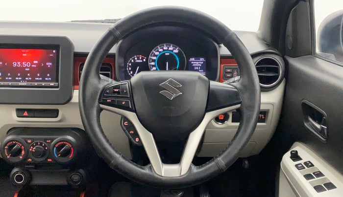 2017 Maruti IGNIS ZETA 1.2 AMT DUAL TONE, Petrol, Automatic, 68,102 km, Steering Wheel Close Up