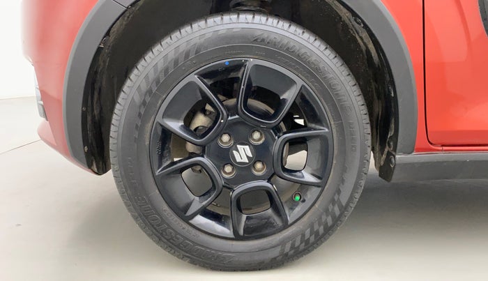 2017 Maruti IGNIS ZETA 1.2 AMT DUAL TONE, Petrol, Automatic, 68,102 km, Left Front Wheel