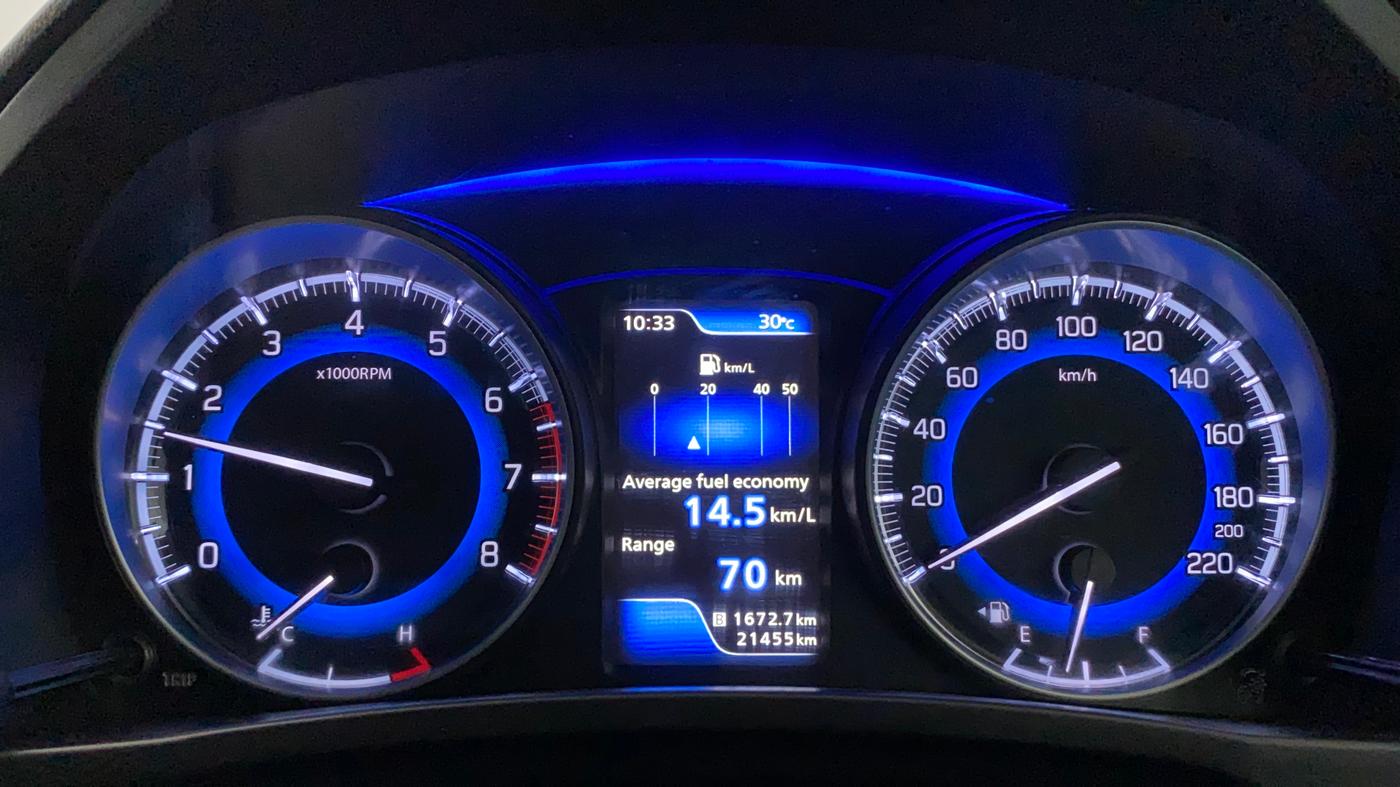 2021 Maruti Baleno ALPHA PETROL 1.2, Petrol, Manual, 21,545 km, Odometer Image
