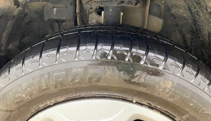 2022 Tata Tiago XT CNG, CNG, Manual, 99,275 km, Left Front Tyre Tread