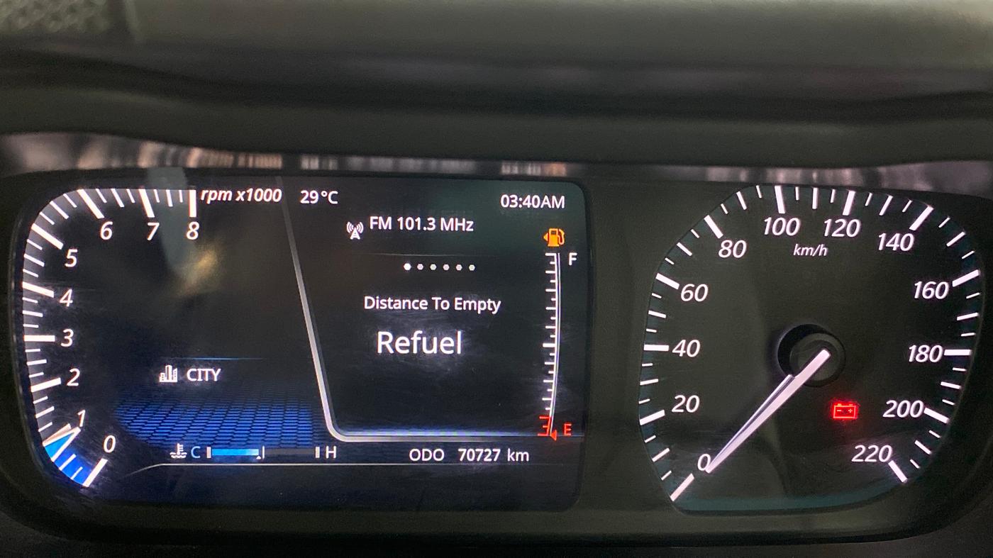 2020 Tata ALTROZ XZ 1.2, Petrol, Manual, 70,764 km, Odometer Image