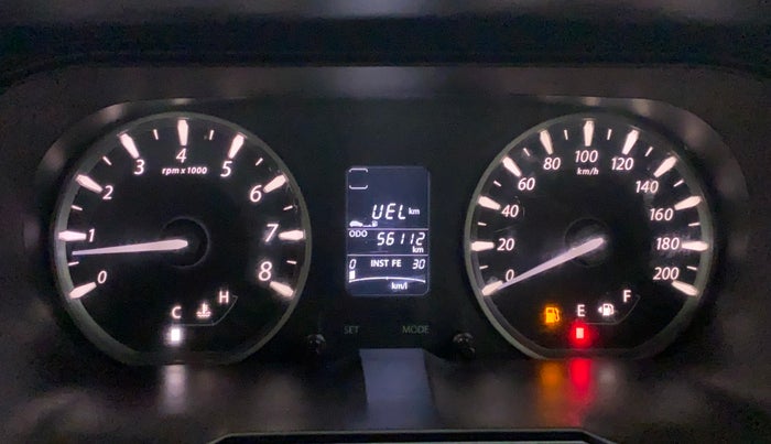 2014 Tata Zest XMS PETROL, Petrol, Manual, 56,112 km, Odometer Image