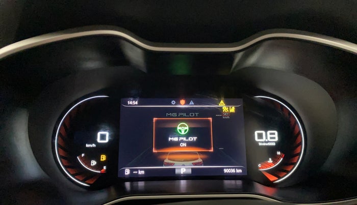 2022 MG ASTOR SAVVY 1.5 CVT, Petrol, Automatic, 90,017 km, Odometer Image