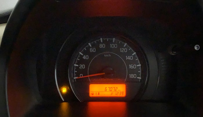 2019 Maruti New Wagon-R VXI 1.2, Petrol, Manual, 67,064 km, Odometer Image