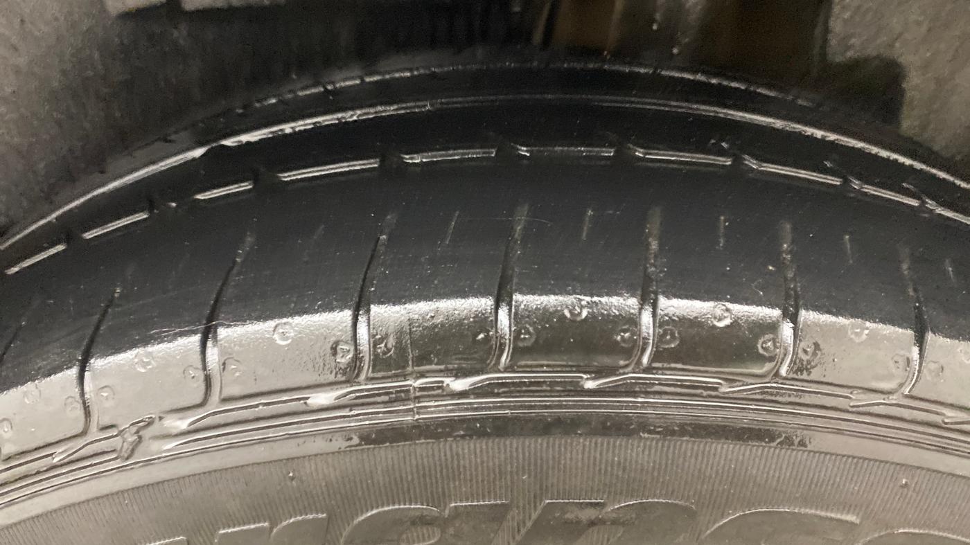 2017 Maruti Dzire ZDI PLUS, Diesel, Manual, 86,592 km, Left Rear Tyre Tread