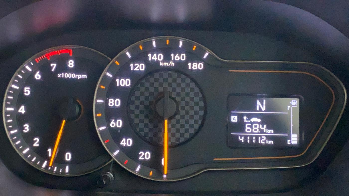 2018 Hyundai NEW SANTRO SPORTZ AMT, Petrol, Automatic, 41,377 km, Odometer Image