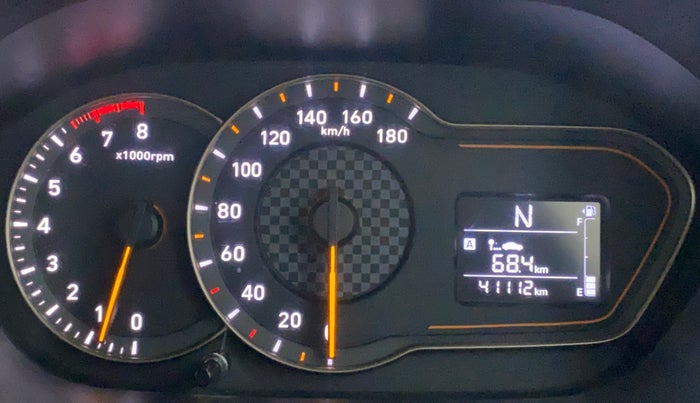 2018 Hyundai NEW SANTRO SPORTZ AMT, Petrol, Automatic, 41,377 km, Odometer Image