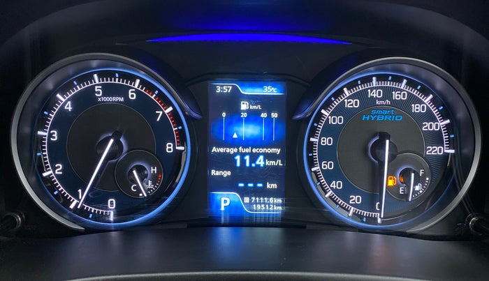 2022 Maruti XL6 ALPHA AT, Petrol, Automatic, 19,512 km, Odometer Image