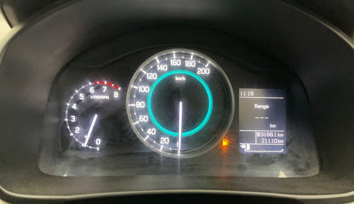 2021 Maruti IGNIS DELTA 1.2, Petrol, Manual, 21,082 km, Odometer Image