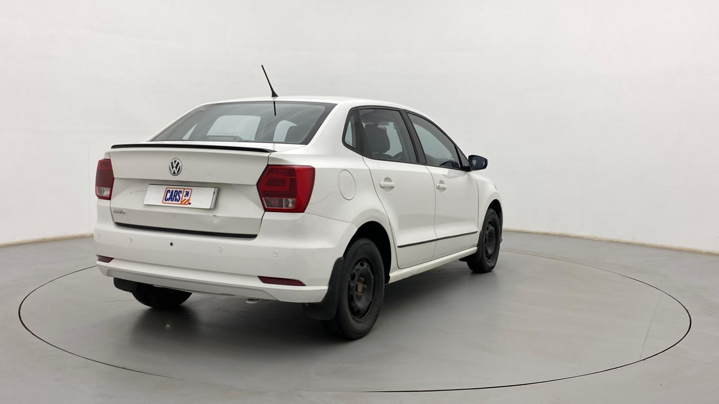 2018 Volkswagen Ameo TRENDLINE 1.0L, Petrol, Manual, 71,413 km, Right Back Diagonal
